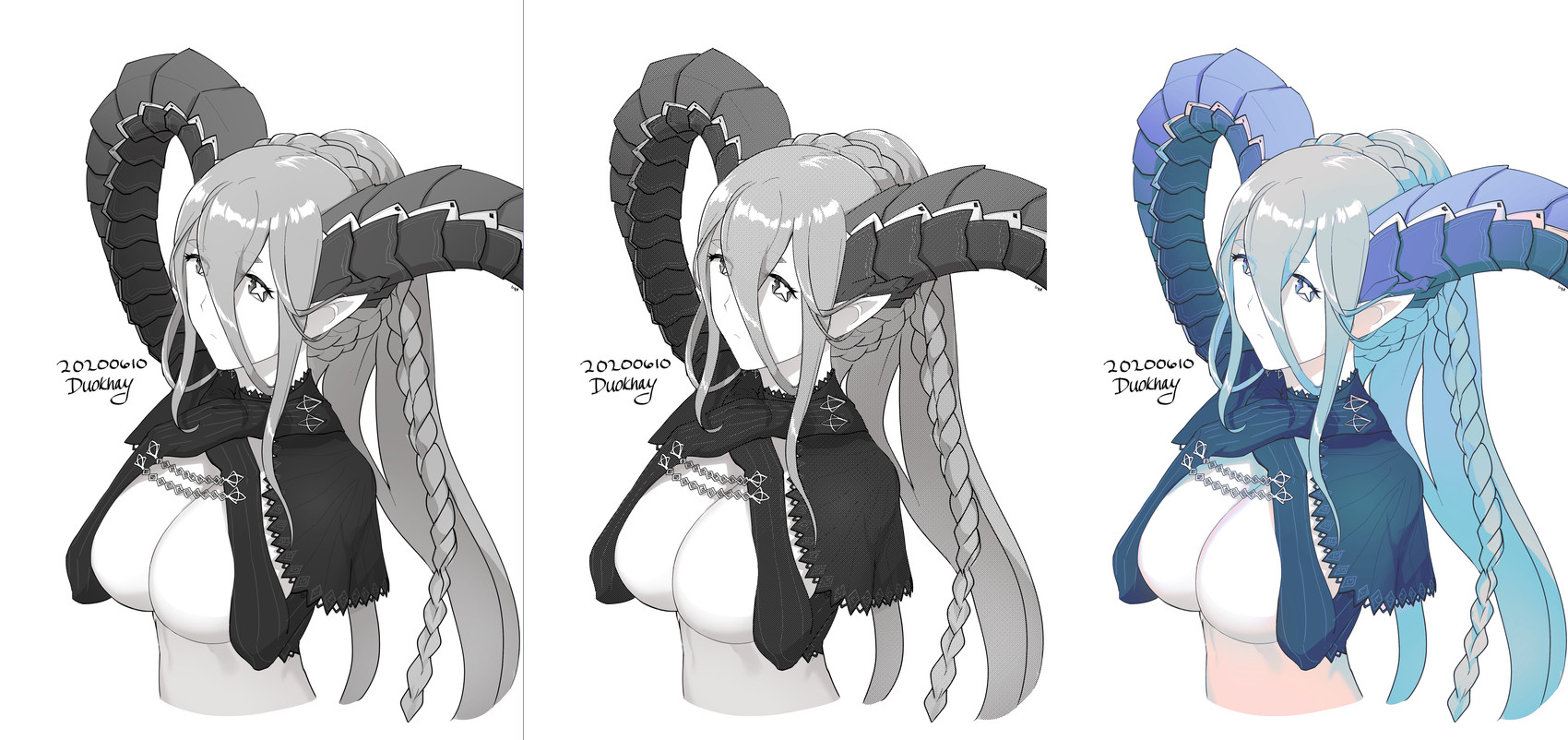 tiamat (fate (series) and etc) created by duokhay