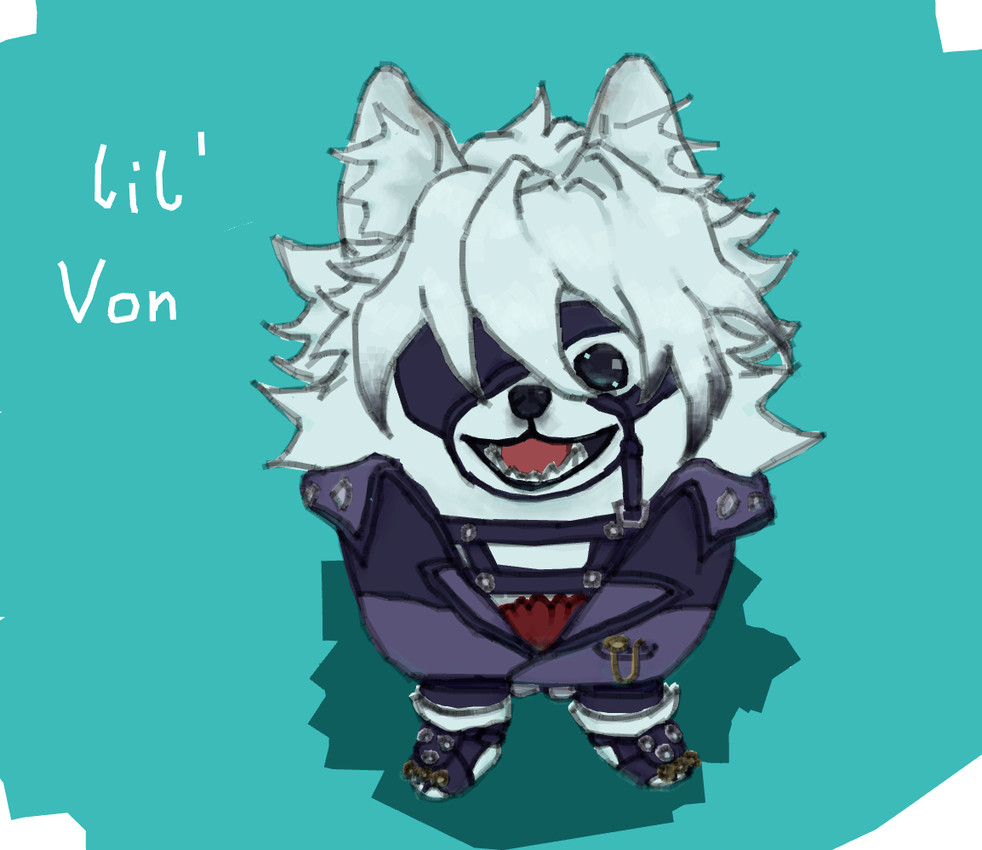 von lycaon (zenless zone zero and etc) created by toastedeh