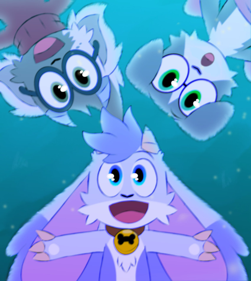 billie, lewis, and lily (billie bust up) created by teledox