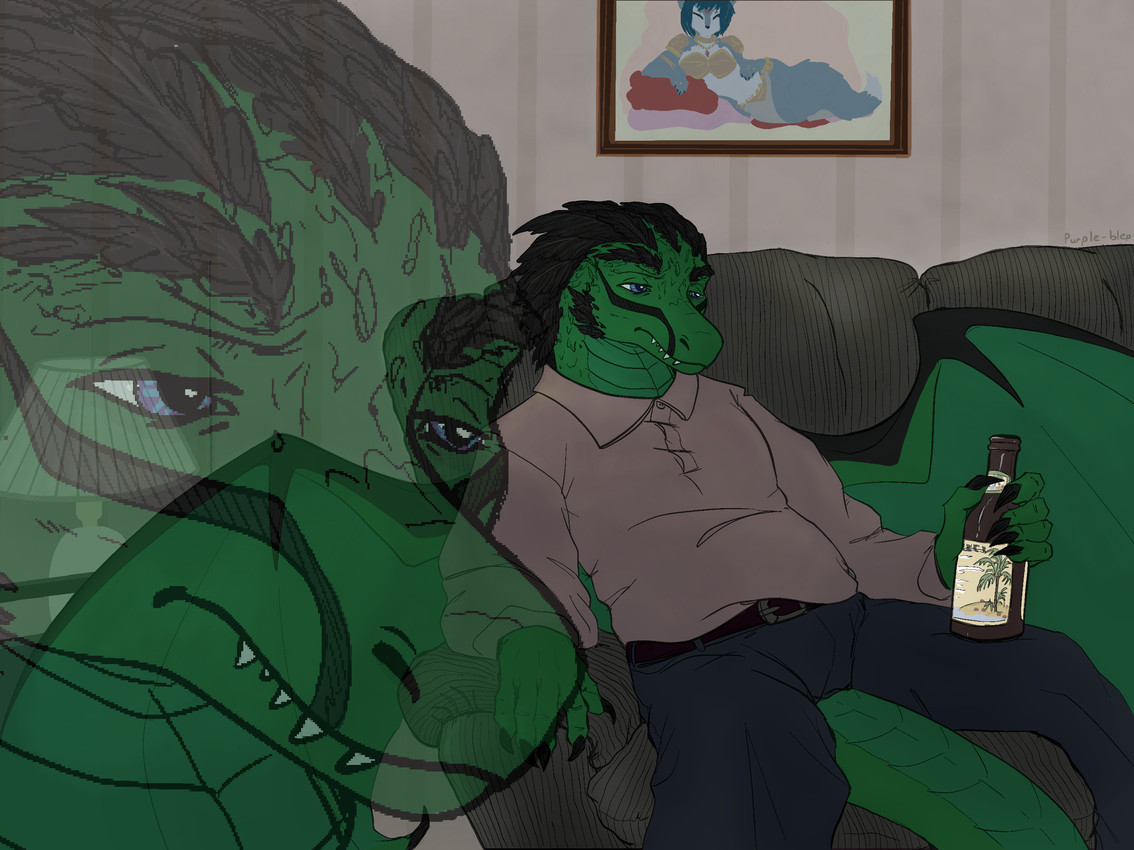 krystal, mercrantos, and rich evans (redlettermedia and etc) created by purple-blep