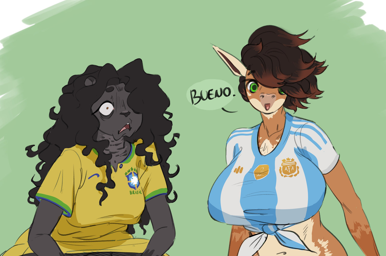 julia and priscilla (fifa) created by dreamy pride