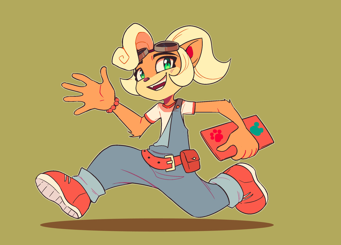 coco bandicoot (crash bandicoot (series) and etc) created by toasterwitch