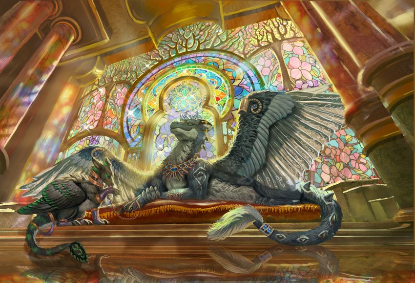 hazzie and zephy (mythology) created by red-izak