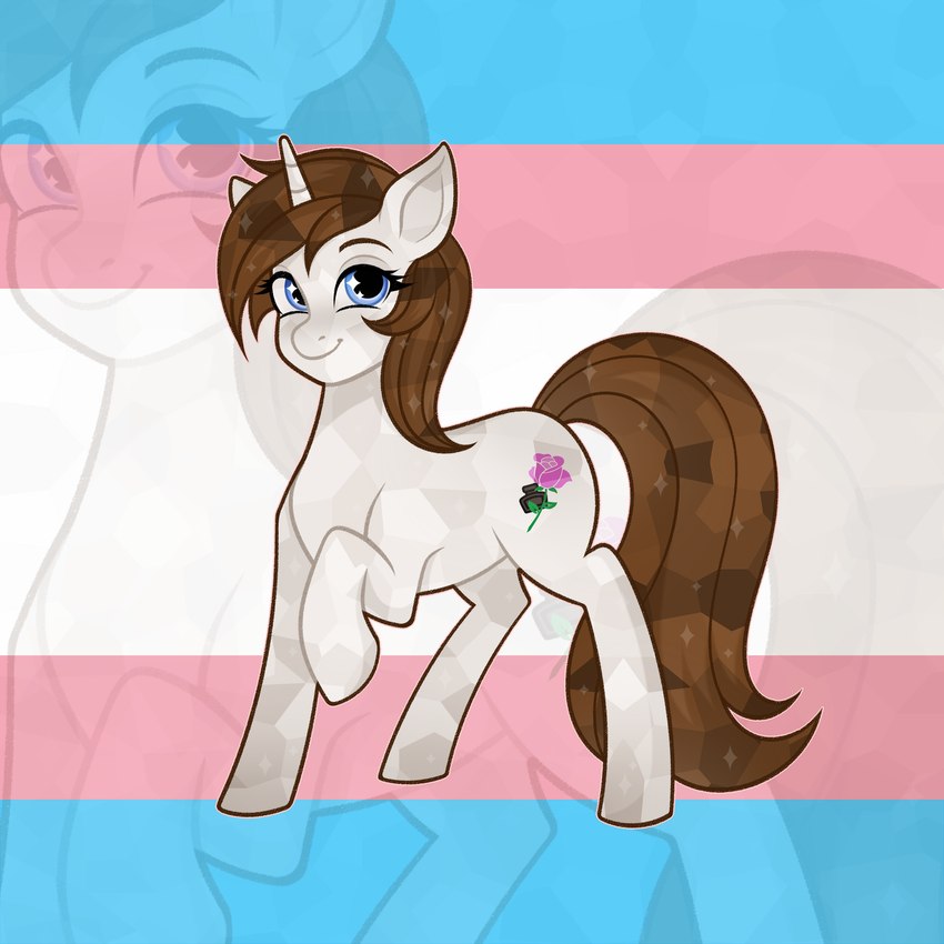 white rose (friendship is magic and etc) created by vatutina