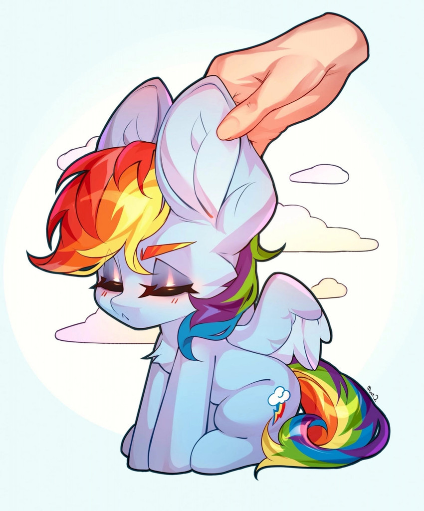 rainbow dash (friendship is magic and etc) created by minekoo2
