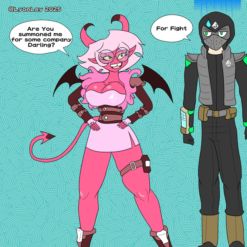 asmodeus assistant (helluva boss and etc) created by lyonley