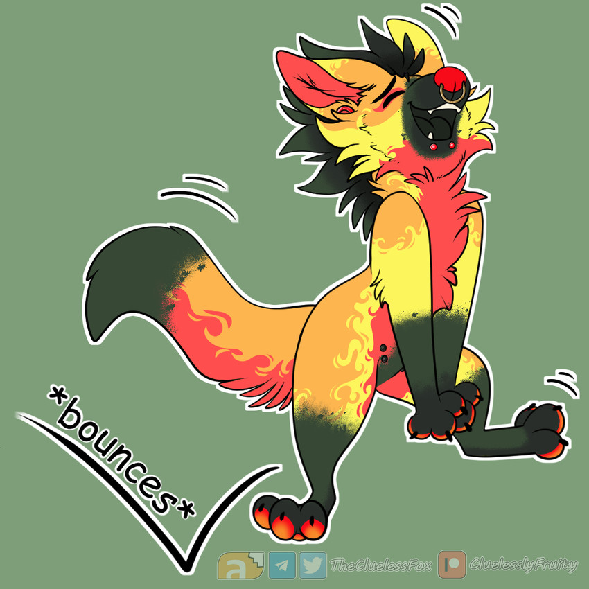 red created by thecluelessfox