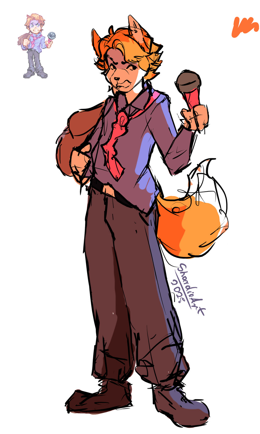 senpai (friday night funkin') created by shardie