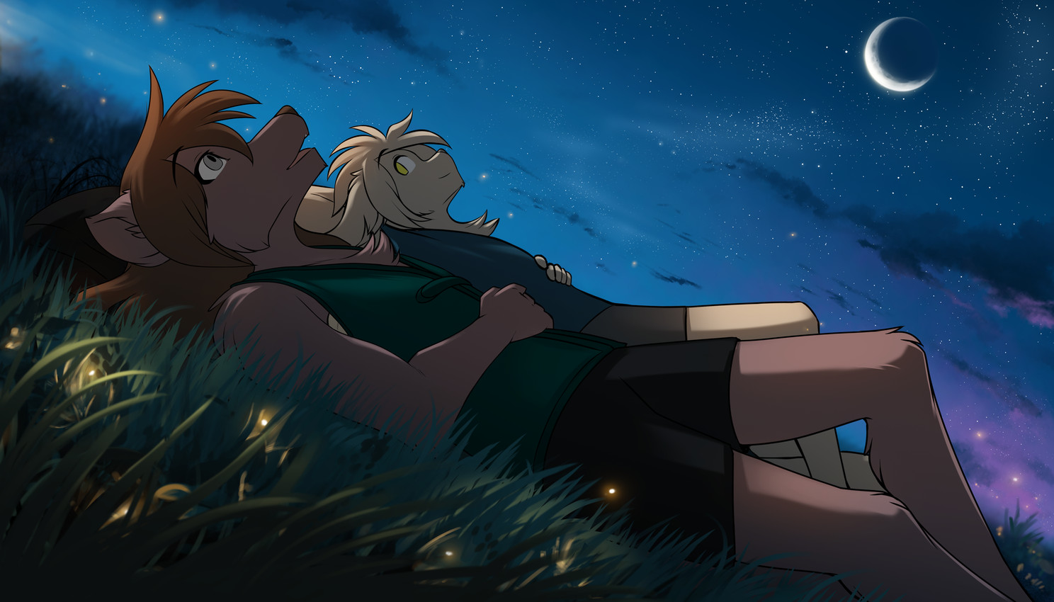keith keiser and natani (twokinds) created by tom fischbach