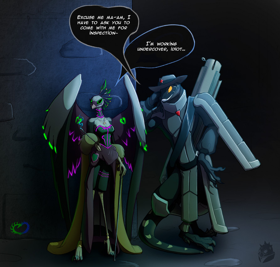 major stiletto and scythe (dreamkeepers) created by raubr1tter