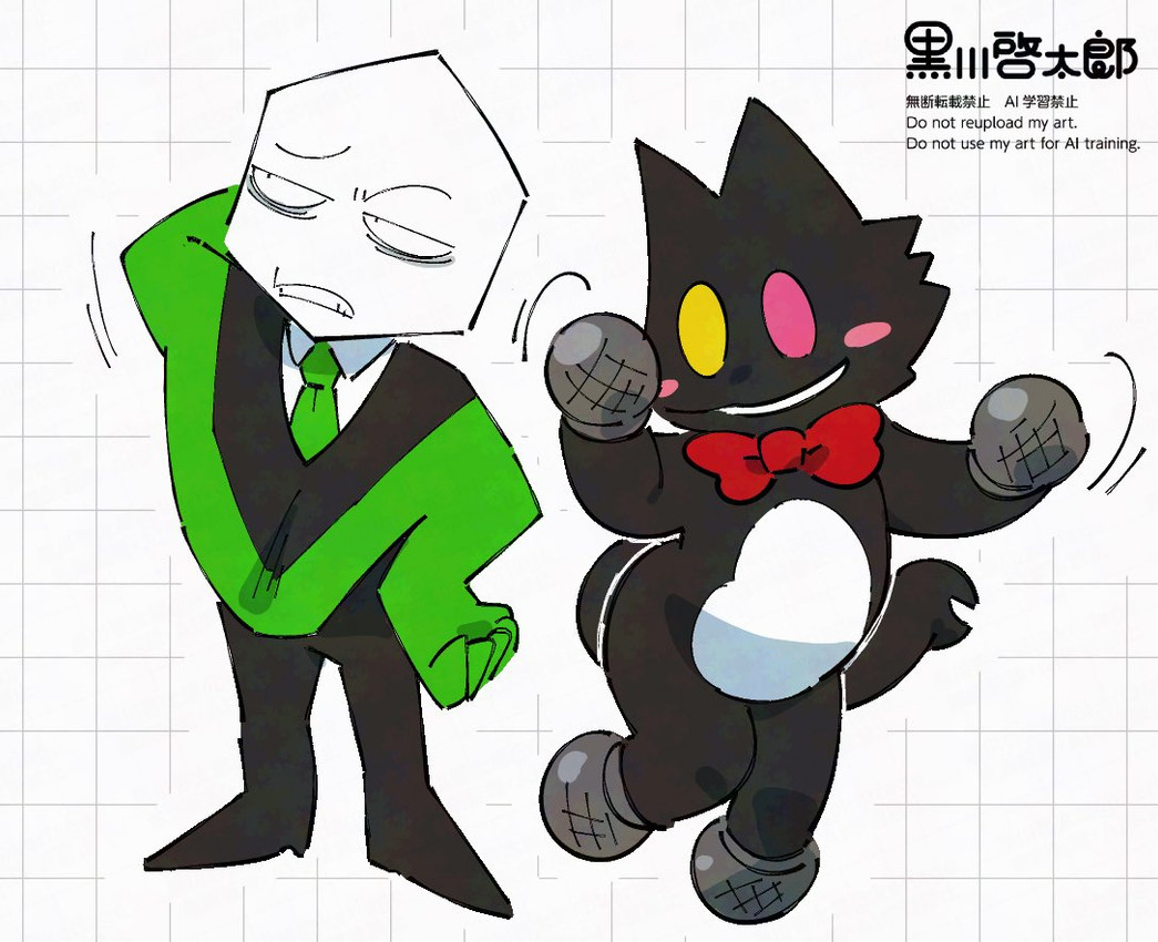 cat mike (undertale (series) and etc) created by keriage