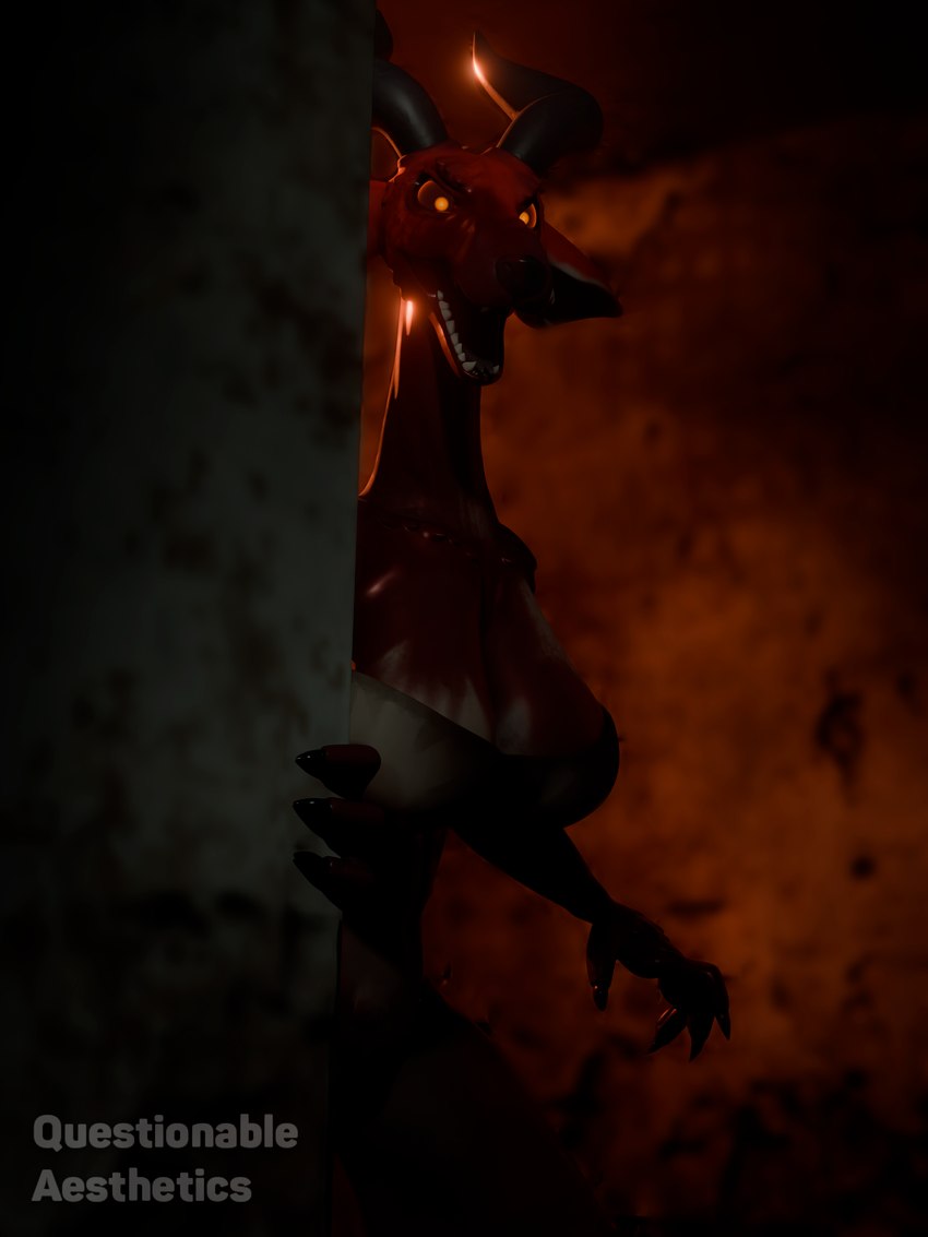 crimson fiend (blender cycles) created by questionable aesthetics (artist)