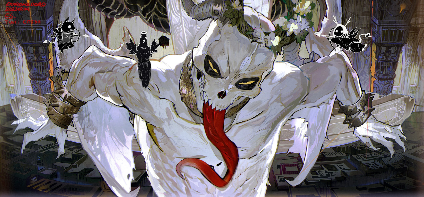 chidaruma (dorohedoro) created by c175311