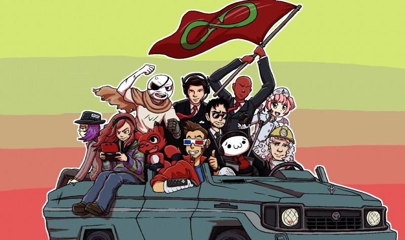 anonymous, ebola-chan, nate, and vivian james (nintendo entertainment system and etc) created by unknown artist