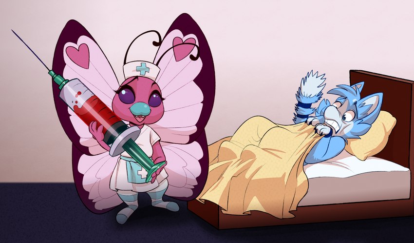 buttershe, fan character, and quetzalli (nintendo and etc) created by badhedgehog