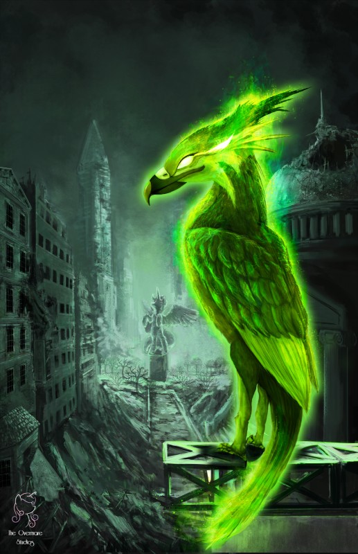 fan character and pyrelight (european mythology and etc) created by anttosik and nemo2d