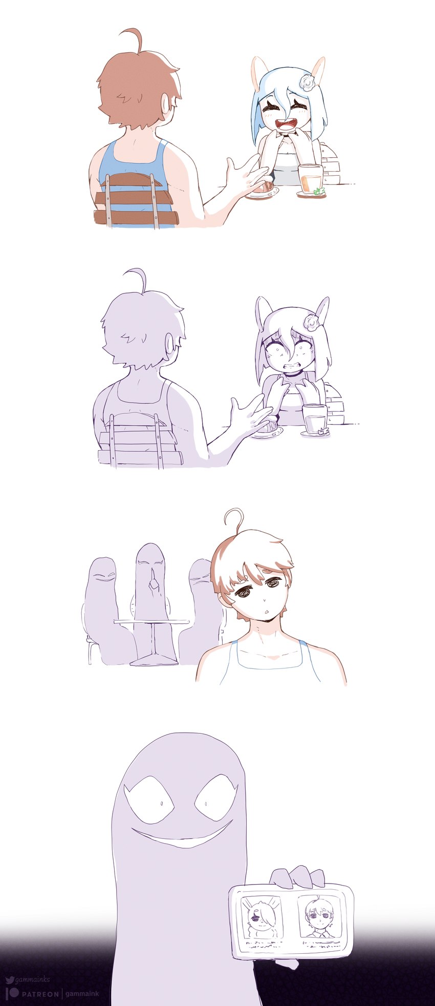 dylan, mandy, them, and valerie (nintendo and etc) created by gammainks