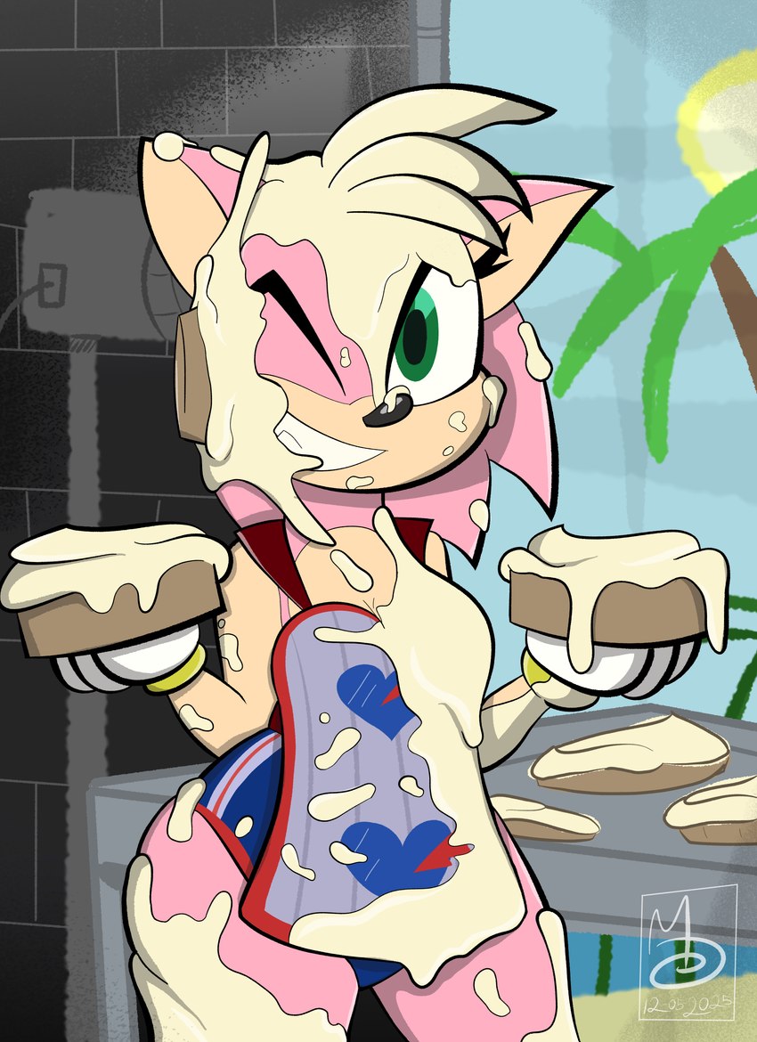 amy rose (sonic the hedgehog (series) and etc) created by sebaku