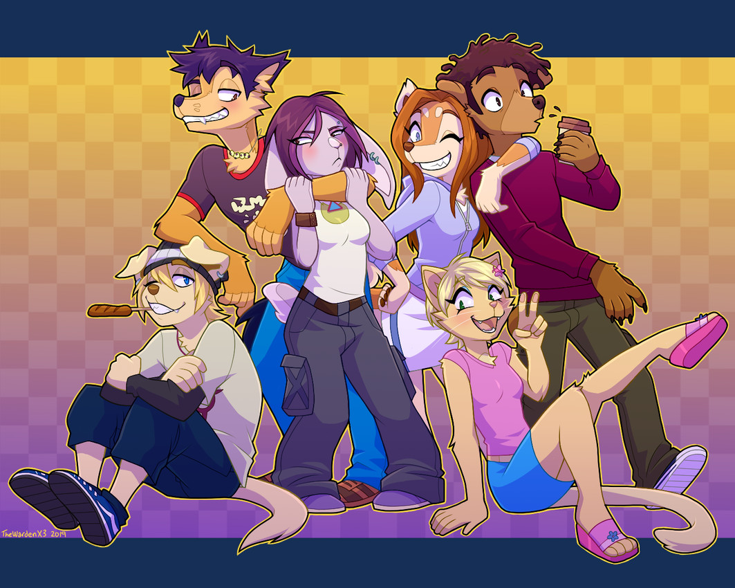 wyatt williams, caitlin cooke, jen masterson, jonesy garcia, jude lizowski, and etc (cartoon network and etc) created by xiamtheferret