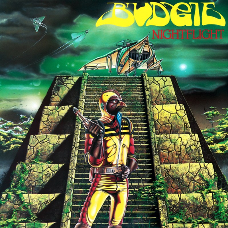 budgie (band) created by derek riggs