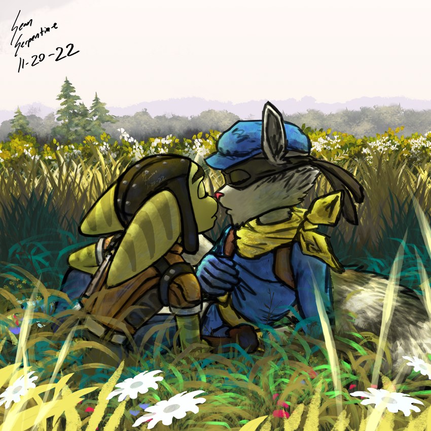 ratchet and sly cooper (sony interactive entertainment and etc) created by sean serpentine