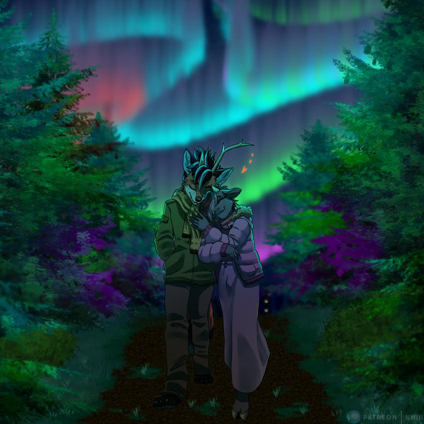 rose and sany van fox created by henyoki
