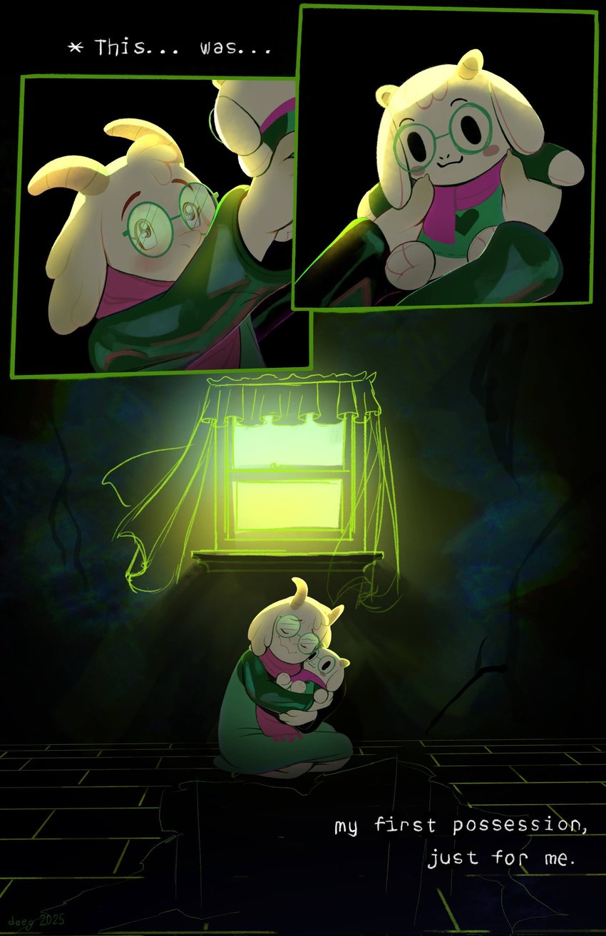 ralsei (undertale (series) and etc) created by deanne go