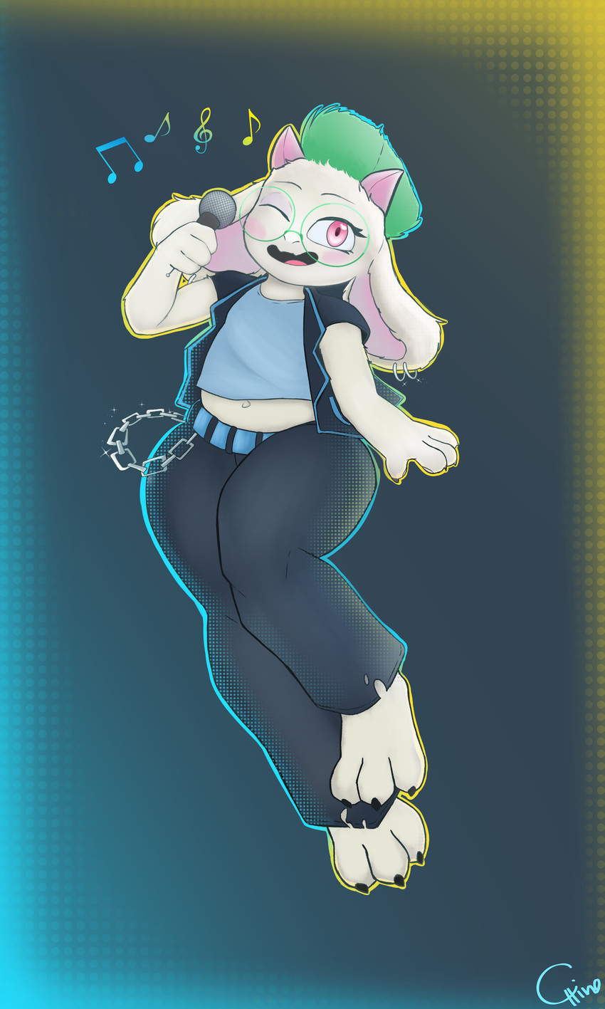 ralsei (undertale (series) and etc) created by cappuchino