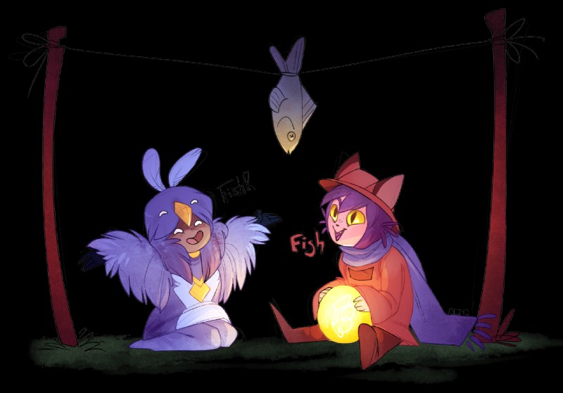 alula and niko (oneshot) created by krimalfancey