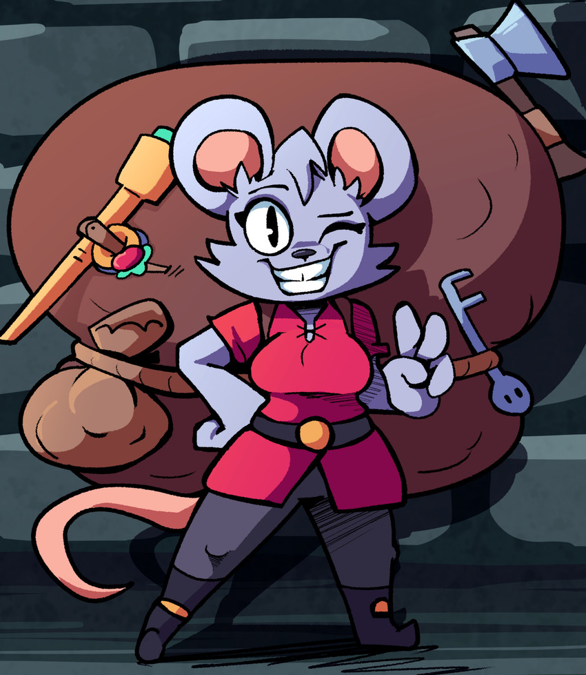 purse (backpack hero) created by cloudidoodles