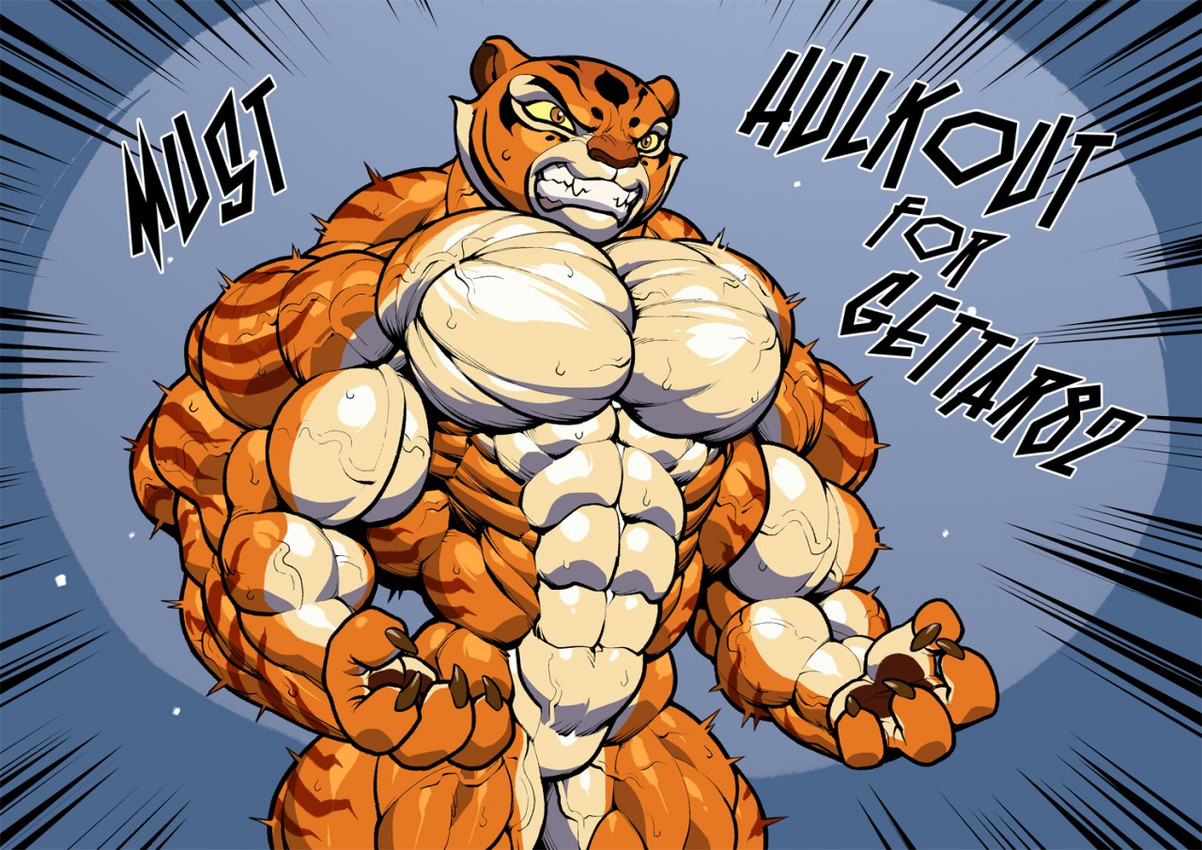 master tigress (kung fu panda and etc) created by pokkuti