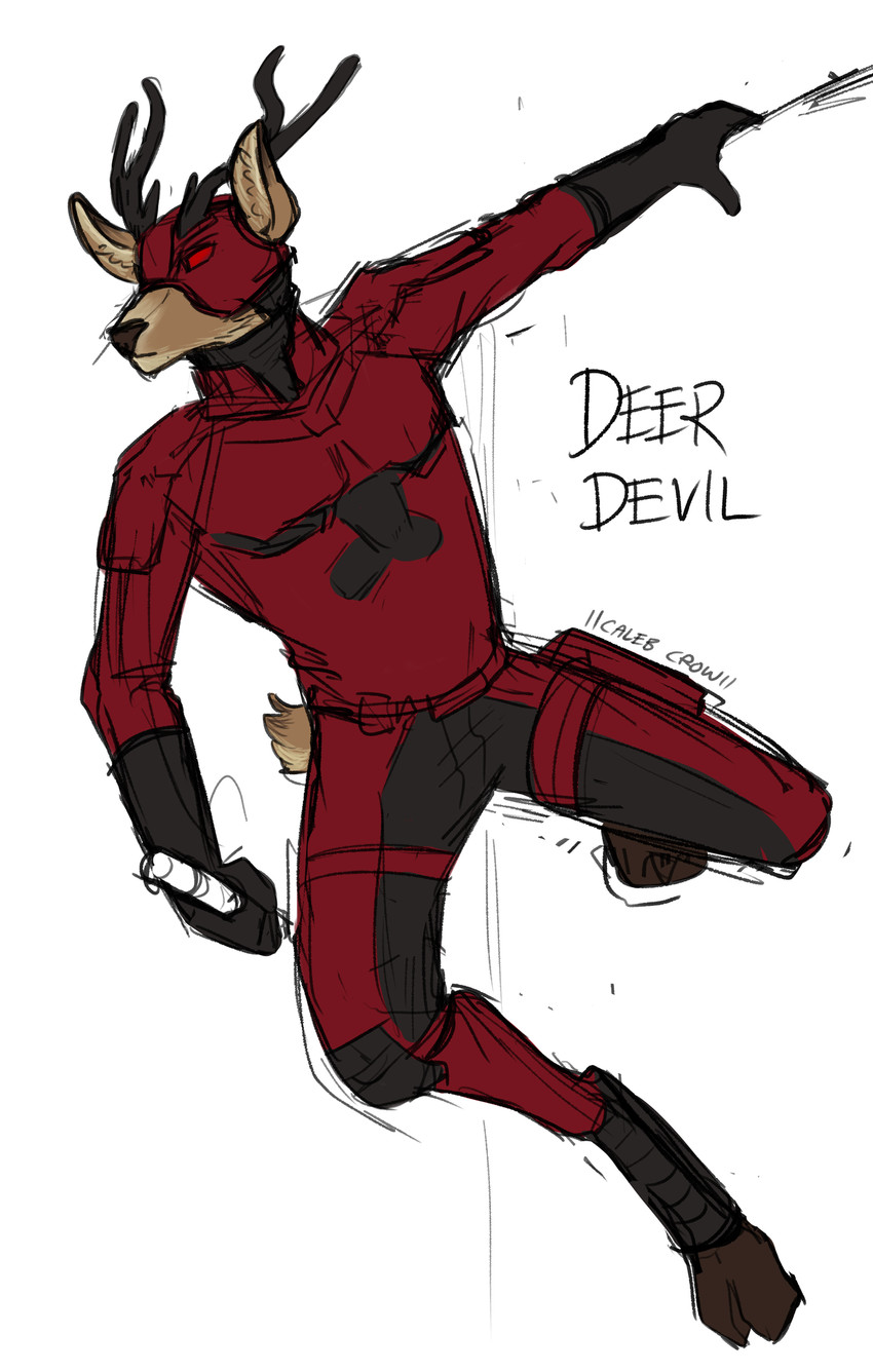 daredevil (marvel) created by caleb crow