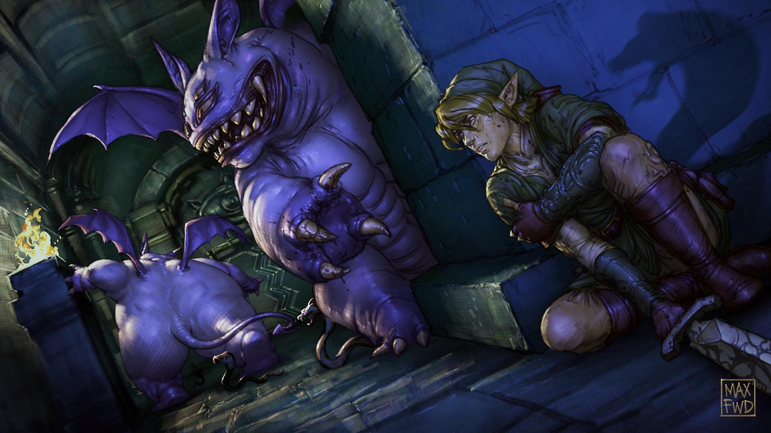 link (the legend of zelda and etc) created by max forward