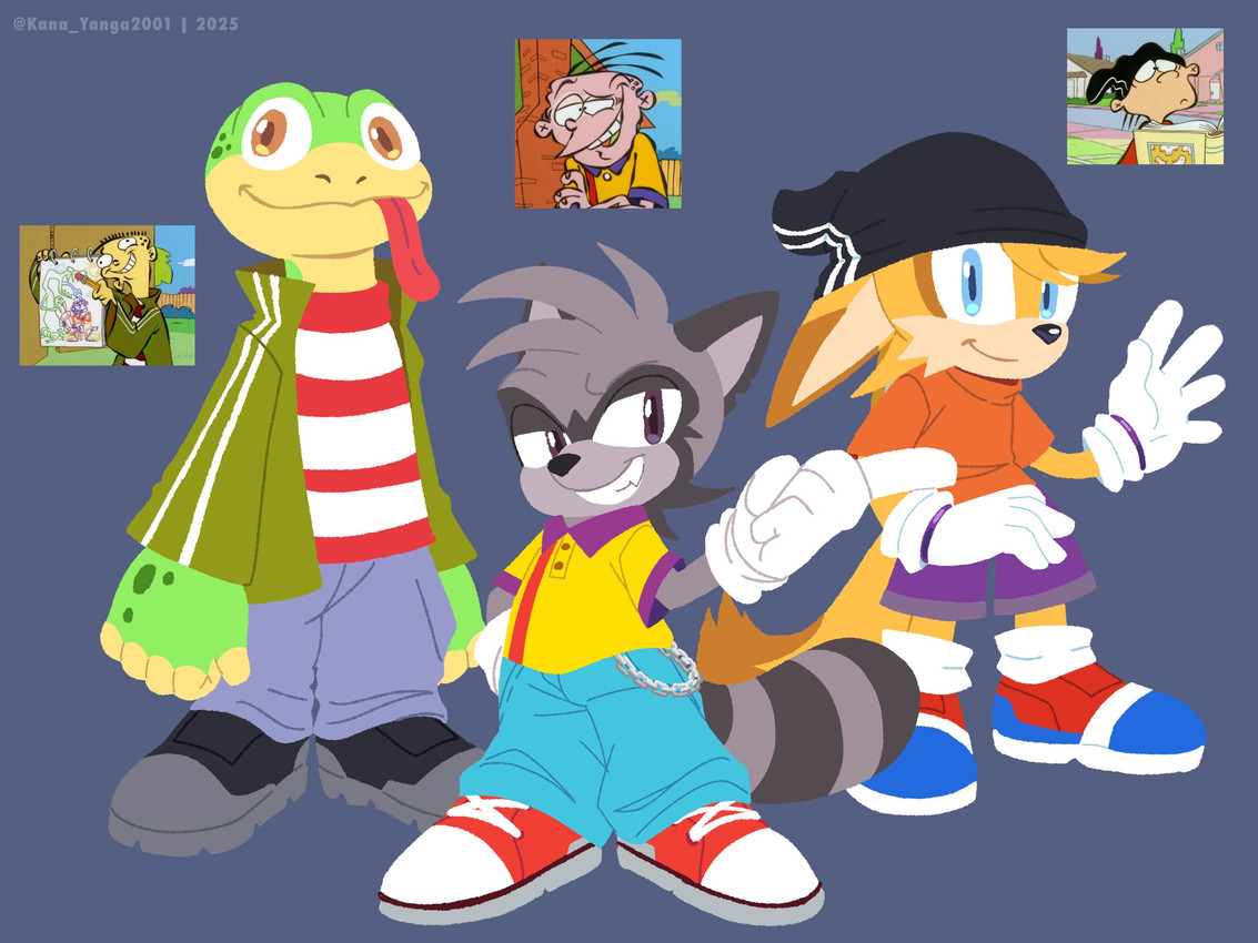 ed, edd, and eddy (cartoon network and etc) created by kanayanga