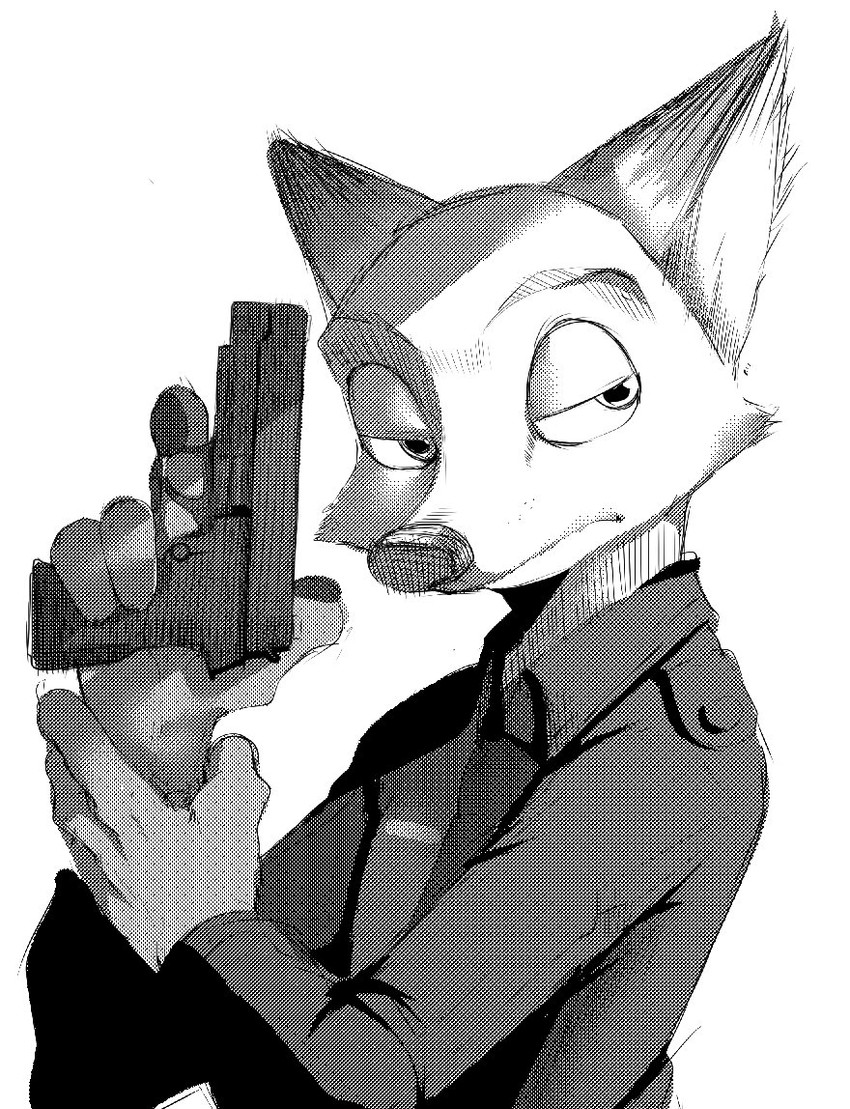nick wilde (zootopia and etc) created by raizinndx