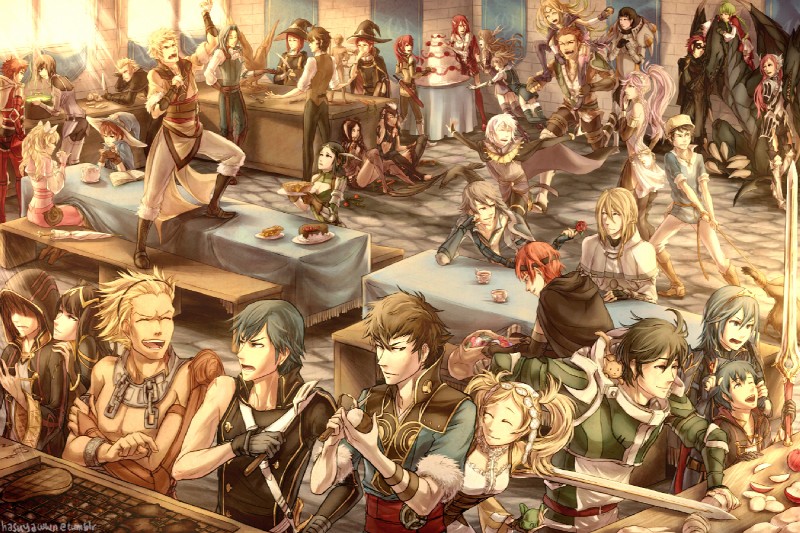 frederick, maribelle, cordelia, minerva, tharja, and etc (fire emblem awakening and etc) created by hasuyawn