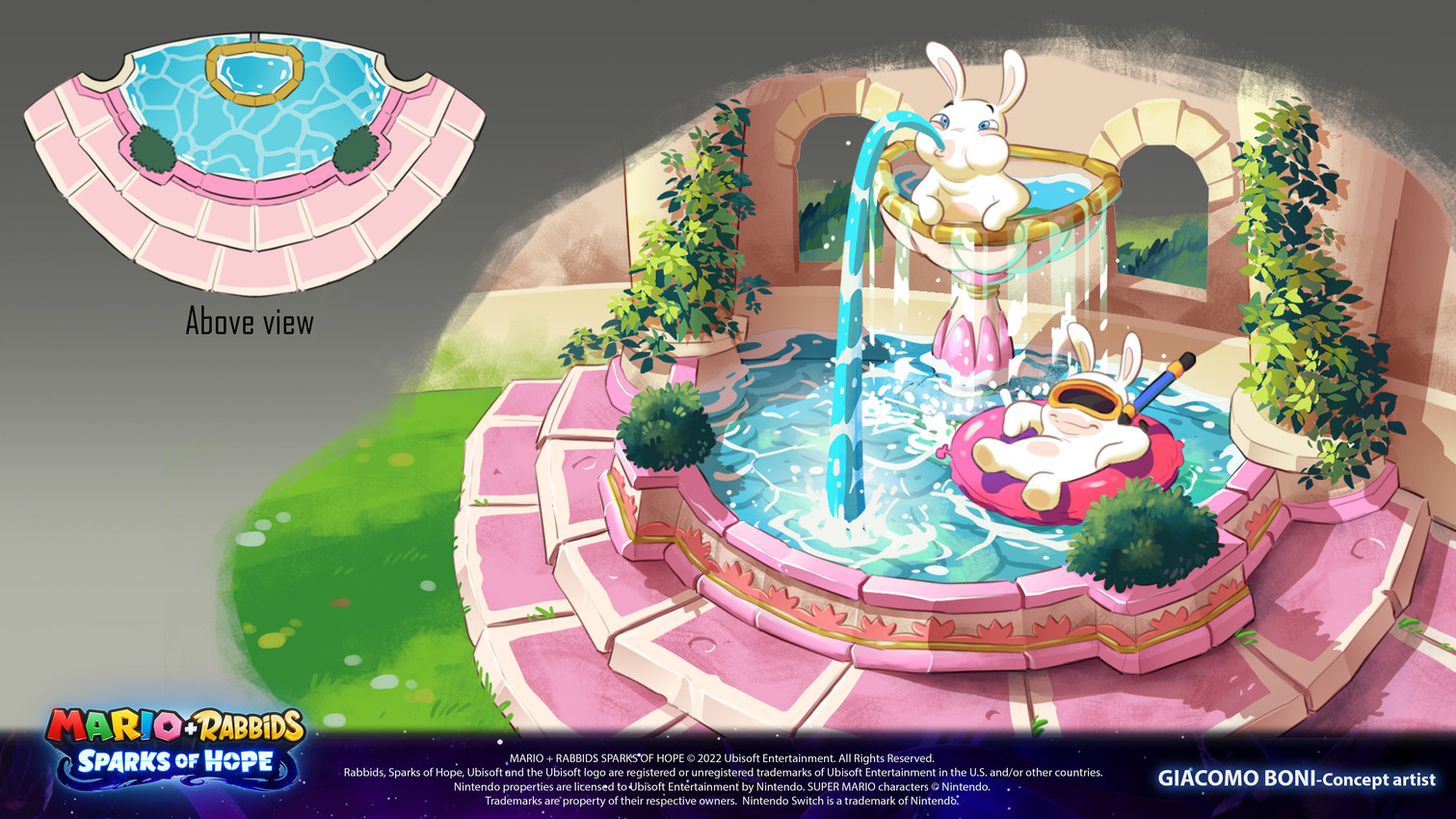mario plus rabbids sparks of hope and etc created by giacomo boni