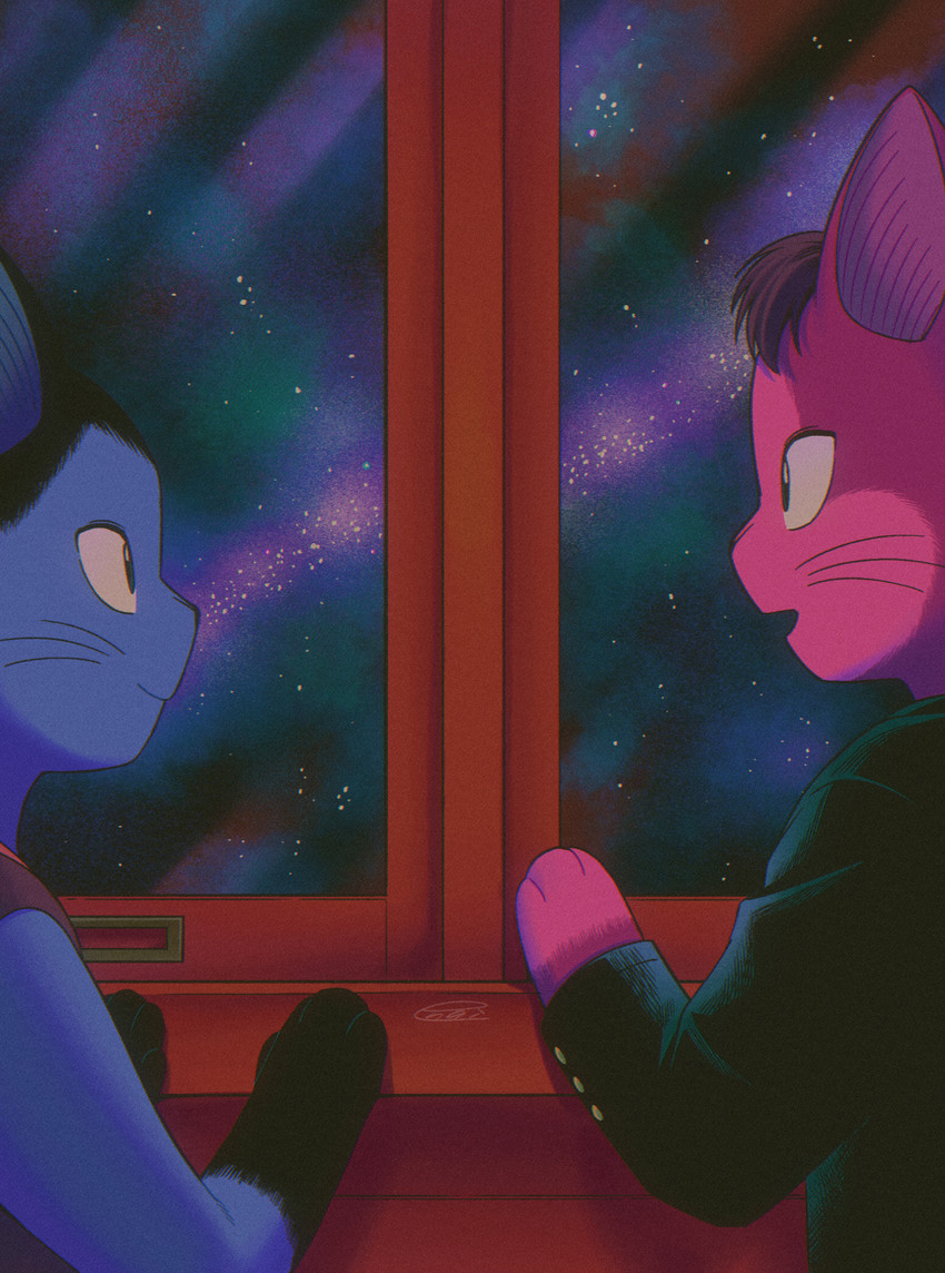 campanella and giovanni (night on the galactic railroad and etc) created by enaic31