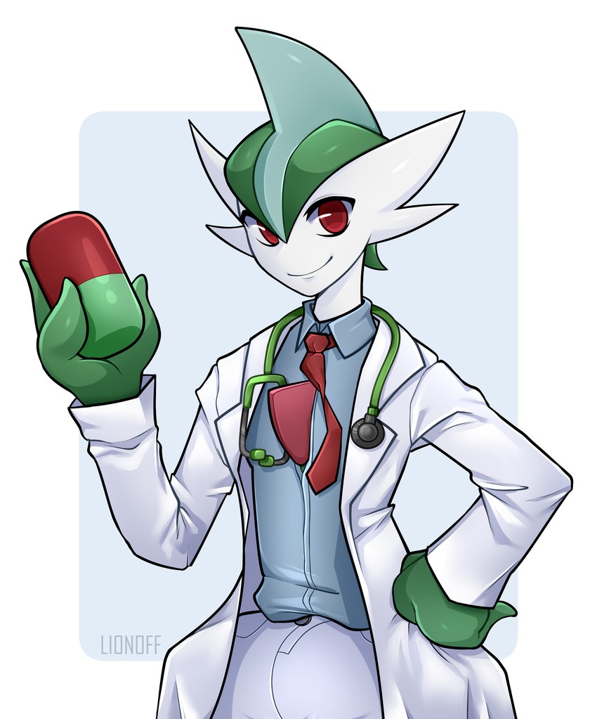 sir gallade (nintendo and etc) created by lionoff