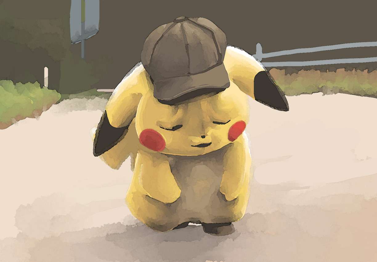 detective pikachu (nintendo and etc) created by get it go