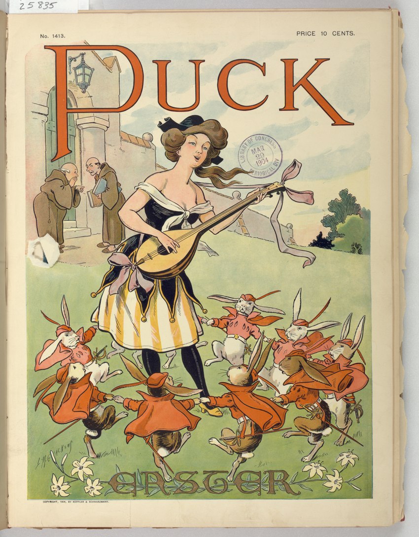 puck (magazine) and etc created by louis glackens