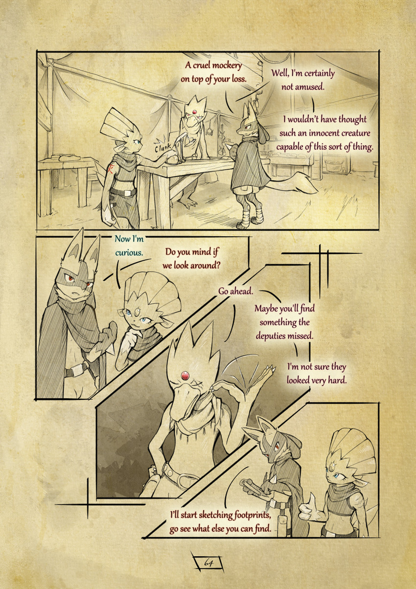 asche and orchid (pokemon mystery dungeon and etc) created by truescorn