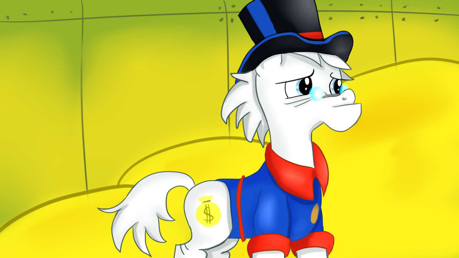 scrooge mcduck (my little pony and etc) created by jbond