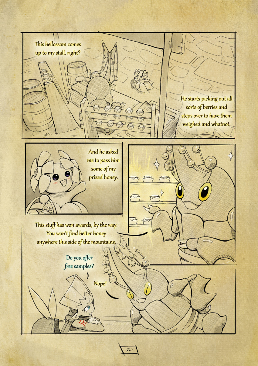 orchid (pokemon mystery dungeon and etc) created by truescorn