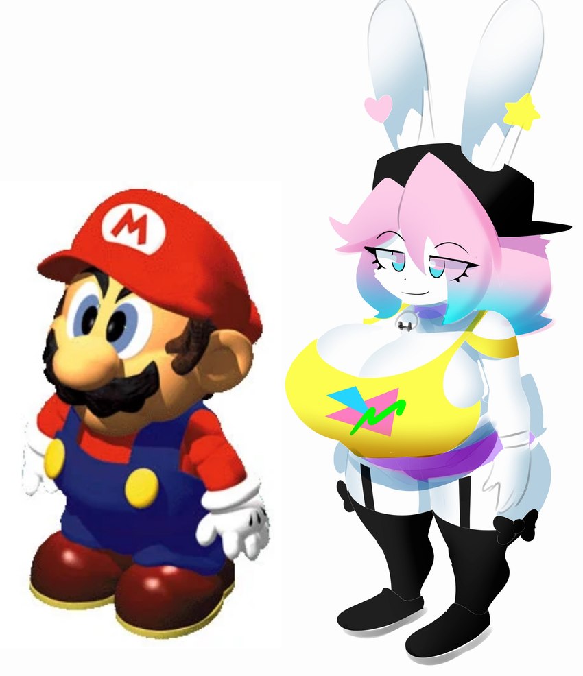 mario and pb (super mario rpg legend of the seven stars and etc) created by theycallhimcake