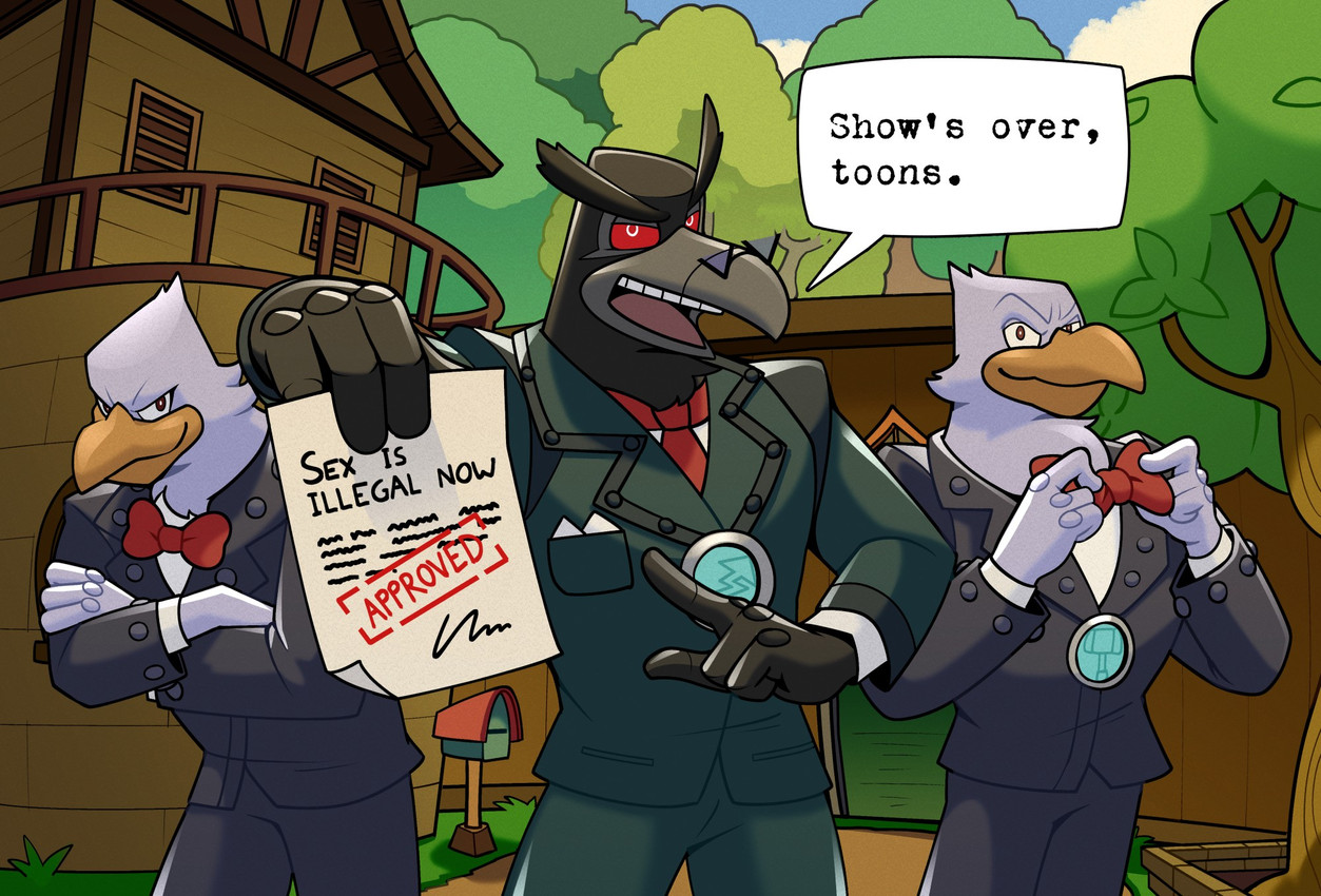 legal eagle and magnate (toontown corporate clash and etc) created by mindnaughty