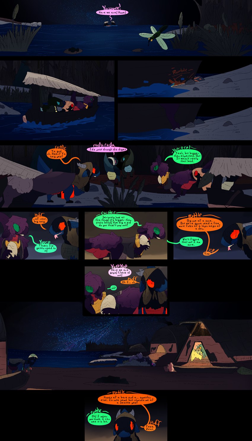 forl, gila, hiker, and jat (dragonscape and etc) created by thepatchedragon
