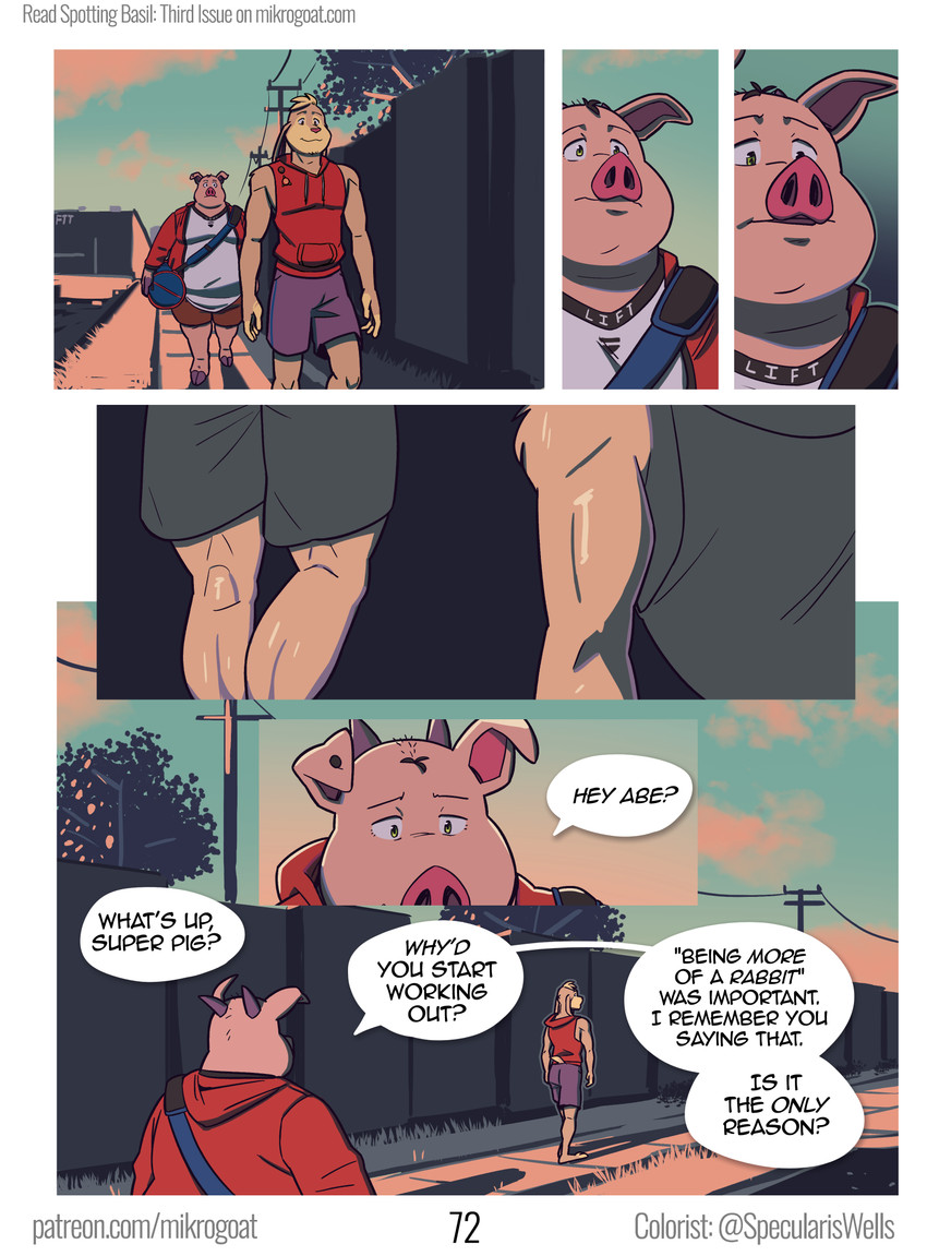 abe and basil created by mikrogoat