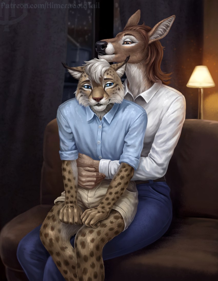daven and kristine created by himeragoldtail