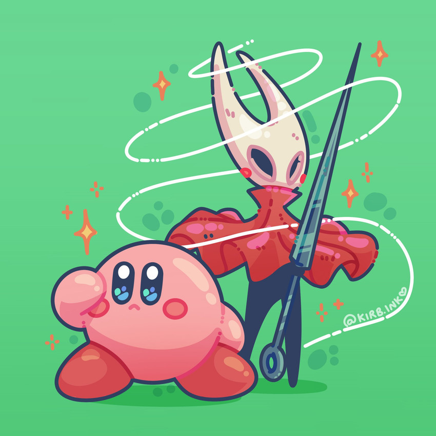 hornet and kirby (kirby (series) and etc) created by kirbink